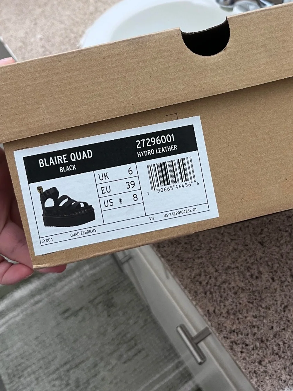Doc Marten platform sandals